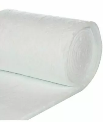 £37 • Buy Ceramic Silicate Fiber Blanket Insulation High Temperature Fireproof Mat Pad