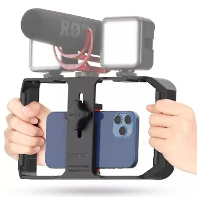 U-Rig Pro Smartphone Video Rig Handheld Phone Stabilizer Filmmaking Cage • £22.99
