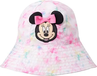 Disney Baby Girls  Bucket Hat – Minnie Mouse Sun Hat Infant Size 12-24m • £14.45