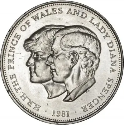 Commemorative Coin: HRH The Prince Of Wales And Lady Diana Spencer 1981  • £300