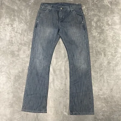 Levi’s 527 Jeans Mens 31 X 32 BootCut Straight Leg Blue Red Tab Denim • $23.75