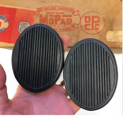 For 1935-1954  Dodge: Clutch And Brake Pedal Pad Set For Standard Transmission • $45