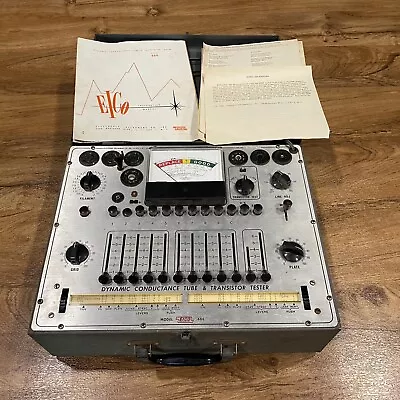 $189.99 • Buy EICO 666 Dynamic Conductance Tube Tester & Manual