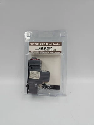 $15.74 • Buy Connecticut Electric UBIP-130 Pushmatic Circuit Breaker 1 Pole 30 Amp 120/240VAC