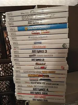 Wii Games With Manuals - Most Are Mint! • $16