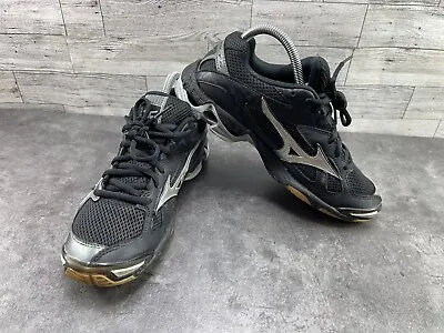 Mizuno Wave Bolt 5 Womens Running Shoes Black 8 M Sport Athletic Sneakers • $27.82