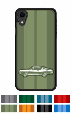 $22.90 • Buy 1968 Plymouth Barracuda Fastback  Stripes  Phone Case IPhone & Samsung Galaxy