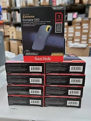 SanDisk Extreme 1TB USB-C Portable External SSD (SDSSDE61-1T00-G25M) • £79.99