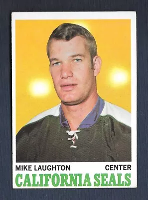 1970-71 Topps Mike Laughton #74 California Golden Seals EXMT- • $1.79