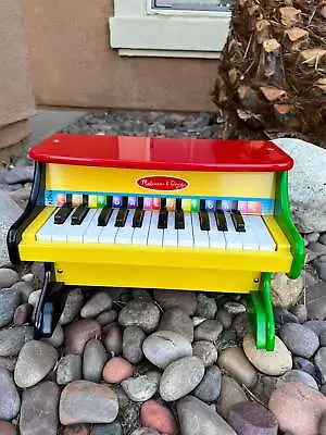Melissa & Doug Learn-to-Play Piano 18.5 H X 13 W X 11.5 L • $56