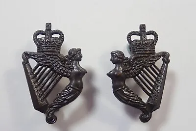 £20 • Buy 8th Kings Royal Irish Hussars (Post 1953) Officers Service Dress Collar Badges.