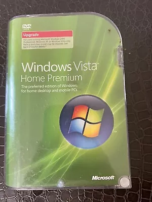 MICROSOFT OFFICE Windows VISTA Home Premium UPGRADE 2007 W/ Product Key  • $19.91