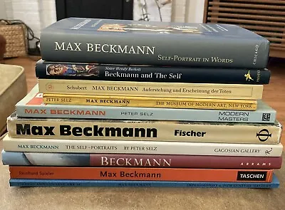 Max Beckmann Book Lot Art Prints Biography Self Portraits Gallery • $99.99