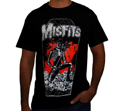 $10.99 • Buy MISFITS SINGER PUNK ROCK Black T Shirt