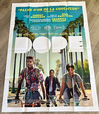 DOPE Orig 2015 French Film Poster Shameik Moore Zoë Kravitz A$AP Rocky  • £38.58