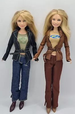 Mary Kate And Ashley Olsen Twins Dolls Getting There Mattel Lot 2003 • $57.80