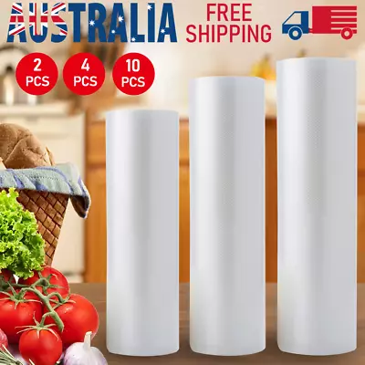 Vacuum Sealer Bags Rolls Food Vac Saver Bag Seal Storage Commercial Grade Bag • $19.66