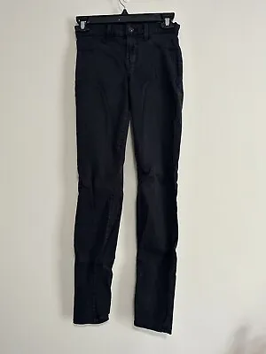 J Brand Jeans Womens 25 Super Skinny Black Stretch 485V090 • $15