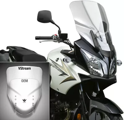 $146.93 • Buy National Cycle VStream Windshield Clear 23in. N20213 V-Strom 650/1000 04-12