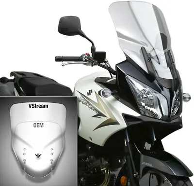 National Cycle VStream Windshield Clear 23in. N20213 V-Strom 650/1000 04-12 • $140.21