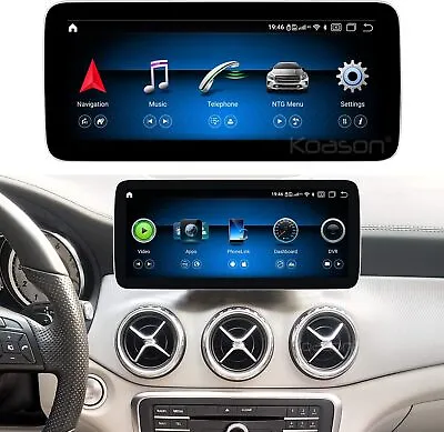 For Mercedes Benz A/CLA/GLA W176 X156 Android Multi-media Car Stereo 6+64GB NAV • £295.99