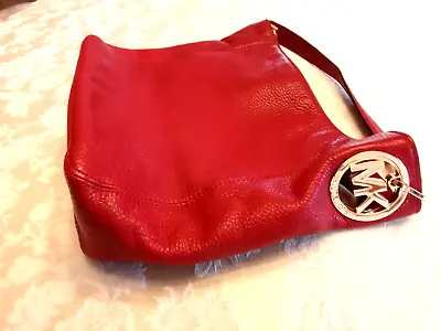 Handbag Designer  Michael Kors    Hobo Candy Red Chain Tote  Large • $40.99