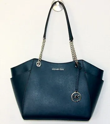 Michael Kors Women's Bag Shopper Jet Set Navy New With Label • $235.04