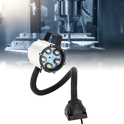 LED Work Light Gooseneck CNC Machine Lathe LED Lamp Flexible Arm Magnetic Base • $40