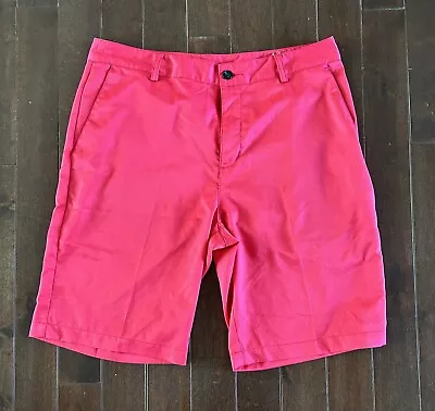 ADIDAS Mens Adizero Golf Shorts Pinkish/redish Size 34 • $15