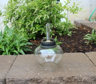 $49.99 • Buy Vtg Pyrex Silex Glass Vacuum Coffee Pot TOP PIECE ONLY UW-8 W/ Rubber Seal/Chain