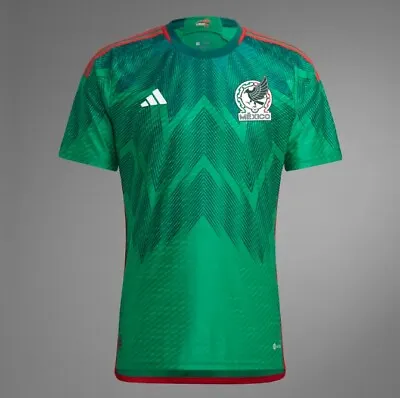 Adidas Mexico Authentic Match Home Jersey Fifa World Cup 2022 • $199.99