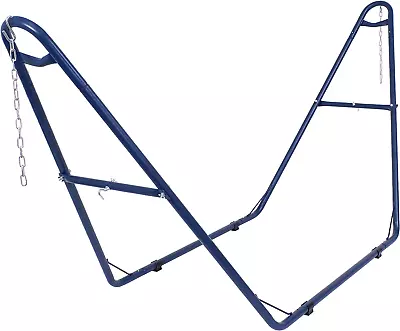 Universal 2-Person Hammock Stand - 550-Pound Capacity - Heavy-Duty Steel Outdoor • $184.75
