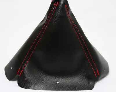 Real Leather Red Stitch Manual Shift Boot Fits 99-05 Mazda Miata MX5 • $33.50