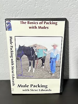 Basics Of Packing With Mules W/ Steve Edwards DVD Training Queen Valley Ranch • $27.99