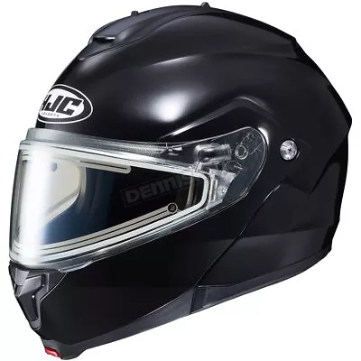 HJC Black C91 Modular Snowmobile Helmet W/Electric Shield (Adult 4X-L) 0105-608 • $274.99