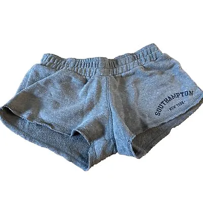 Vintage Havana Southampton Grey Sweat Shorts Girls Size 10-11 • $22