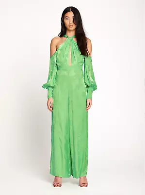 Bnwt Alice Mccall Green Apple Memory Lane Jumpsuit - Size 6 Au/2 Us (rrp $450) • $100