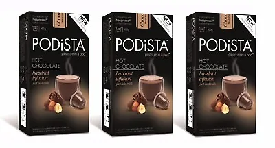 £39.24 • Buy Hot Chocolate Nespresso Compatible Capsules Hot Cocoa Pods - Hazelnut (30 Pods)