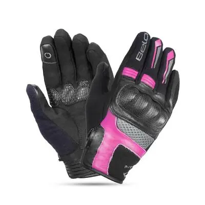 Hero Air Lady Motorcycle Motorbike Women Riding Gloves Knuckle Protection • £19.65