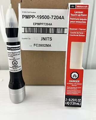 OEM Ford UG White Platinum Basecoat & Topcoat Touch Up Paint Pen PMPP195007204A • $19.74