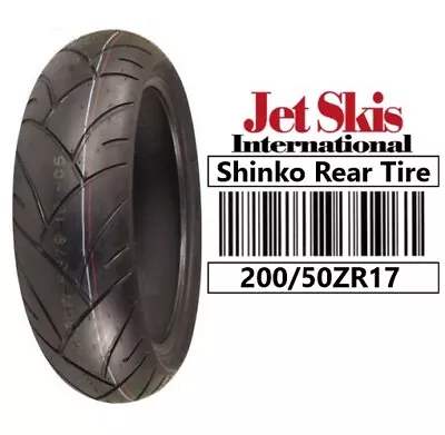 Shinko 005 Advance 200/50-17 Rear Motorcycle Radial Tl Tire 200-50-17 200/50zr17 • $154.99