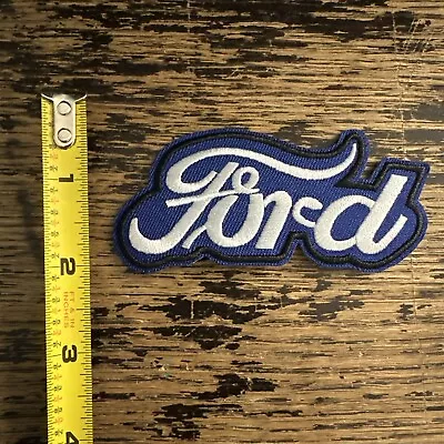 Ford (Embroidered Iron On Patch) Car/Truck/ Racing / Sports Car / Club • $3.99