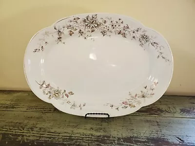 Antique Royal Premium T&R Boote England  Mechlin  Semi-Porcelain 18  Platter • $79.95