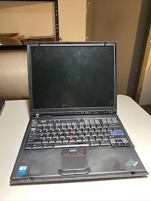 ThinkPad Vintage IBM T41 Pentium Windows XP Powers On No Display As Is • $48