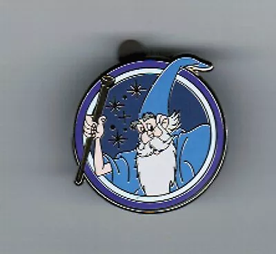 MERLIN Wizard Sword In The Stone Disney Good Vs Evil Mystery Set PIN! NEW! • $15