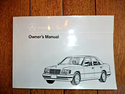 Oem Original Mercedes 1995 E320 E420 Owners Manual Book Benz Handbook W124 • $35