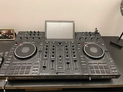 Denon DJ PRIME 4+  4-Deck Standalone DJ Controller With 10  Big Toughscreen • £1900