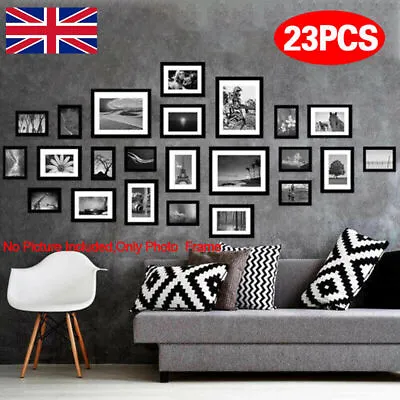 Large 23 Photos Multi Picture Wall Frame Memories Collage Aperture Decoration • £21.65