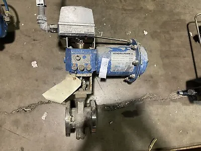 2  Jamesbury Quadra-powr X Metso Qpx1c/k15 100psi V-ball Valve Neles S-51 • $1160