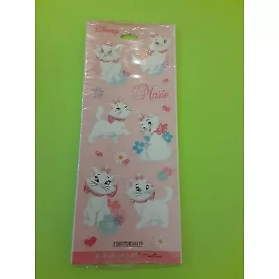 Hallmark Stickeroni Glittery Disney Marie Aristrocats Sticker Strip Package • $10